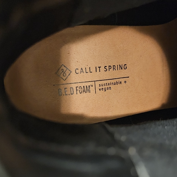 Black Vegan Leather Boot - Picture 7 of 11